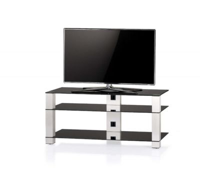Sonorous PL 3400-B-INX TV-Tisch für 50'' Fernseher Lowboard Konsole Fernsehtis K1
