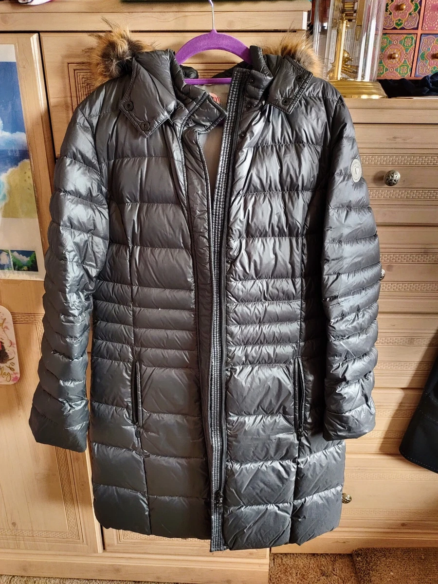 Frieda Heart NYC Genuine Feather Down Long Coat