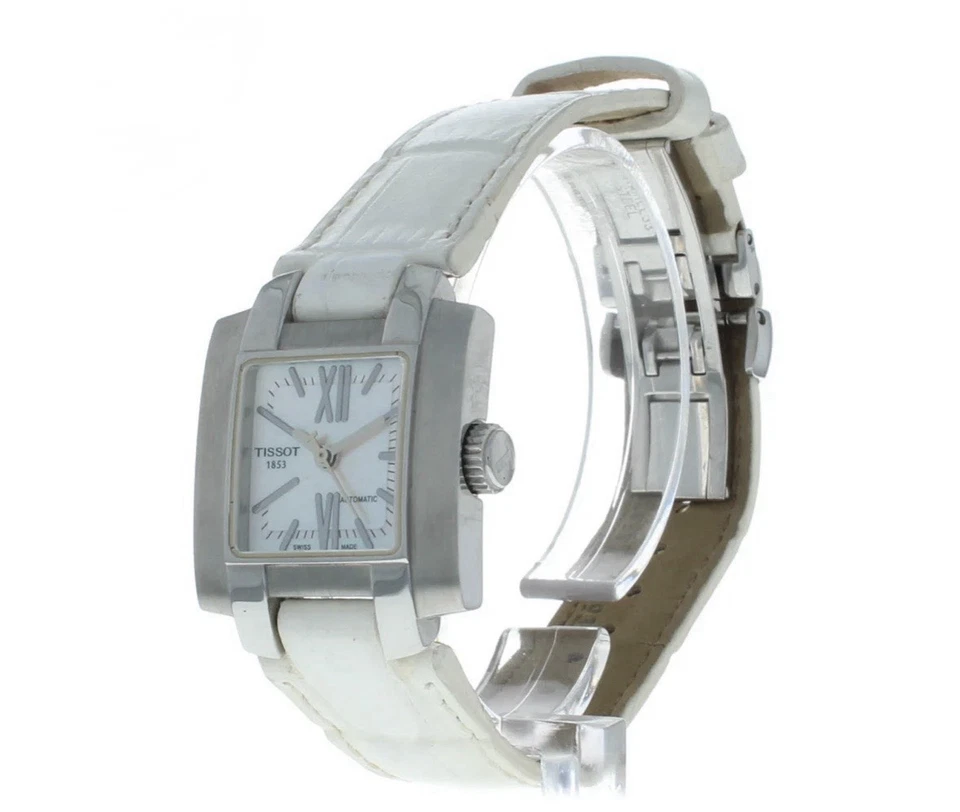 Tissot T-Trend Automatic 24mm Stainless Steel Blue Leather Strap T60125963 - Image 3 of 3