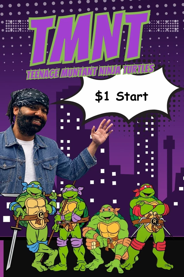 💥$1 START TMNT AND OTHER 'TOONS💥 COMICS W/ RAE!