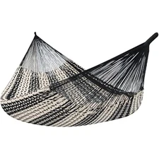 Handwoven xxl thick cord mayan double hammock for outside - 625-pound 