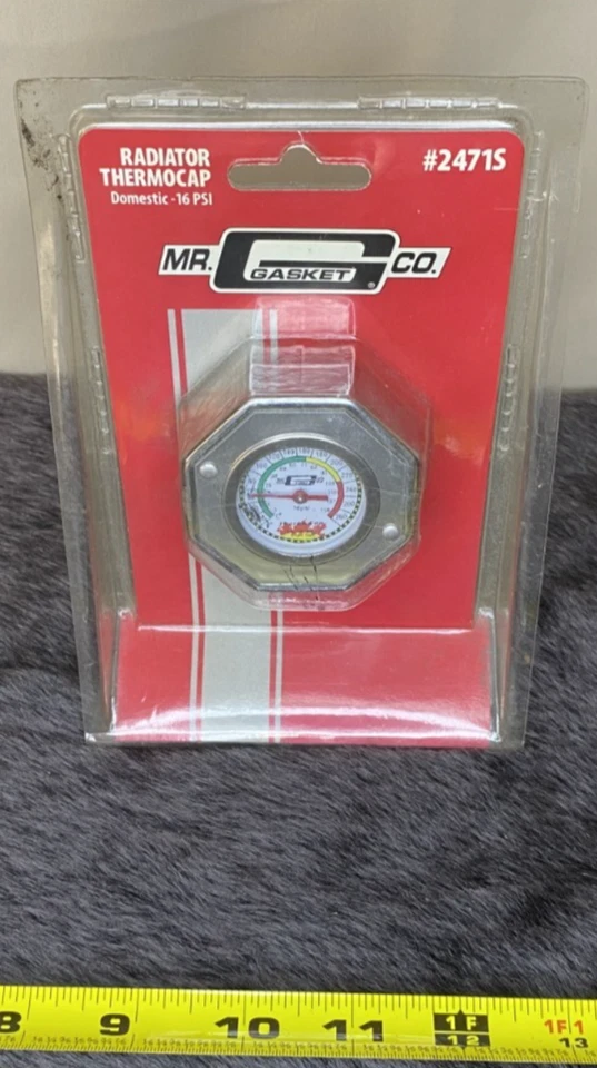 Tapón térmico radiador Mr. Gasket 2471S Foto 2 de 4