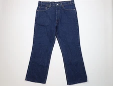 Vintage 90s Levis 517 Mens 38x29 Faded Western Bootcut Flared Denim Jeans USA