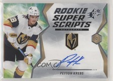 2020-21 SPx Rookie Superscripts Peyton Krebs #RS-PK Auto 0gn4