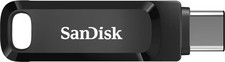 SanDisk - Ultra Dual Drive Go 128GB USB Type-A/USB Type-C Flash Drive - Black