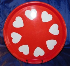 Waechtersbach W Germany 12 Round METAL TRAY R...