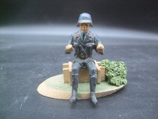 Elastolin Soldat Luftwaffe, Fahrerfigur f&uuml;r K&uuml;bel oder LKW