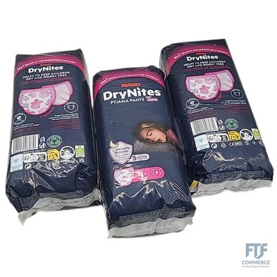 Huggies DryNites Nachtwindeln bei Bettnässen, für Mädchen ab 13 bis ca. 17 Jahre