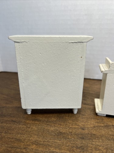 Vintage Miniatur Puppenhaus 3 teiliges Möbelset - Bild 10 von 18