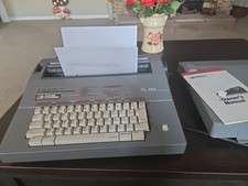 Smith Corona SL 460 Portable Electric Typewriter Tested & Working w/hard Cover thumbnail