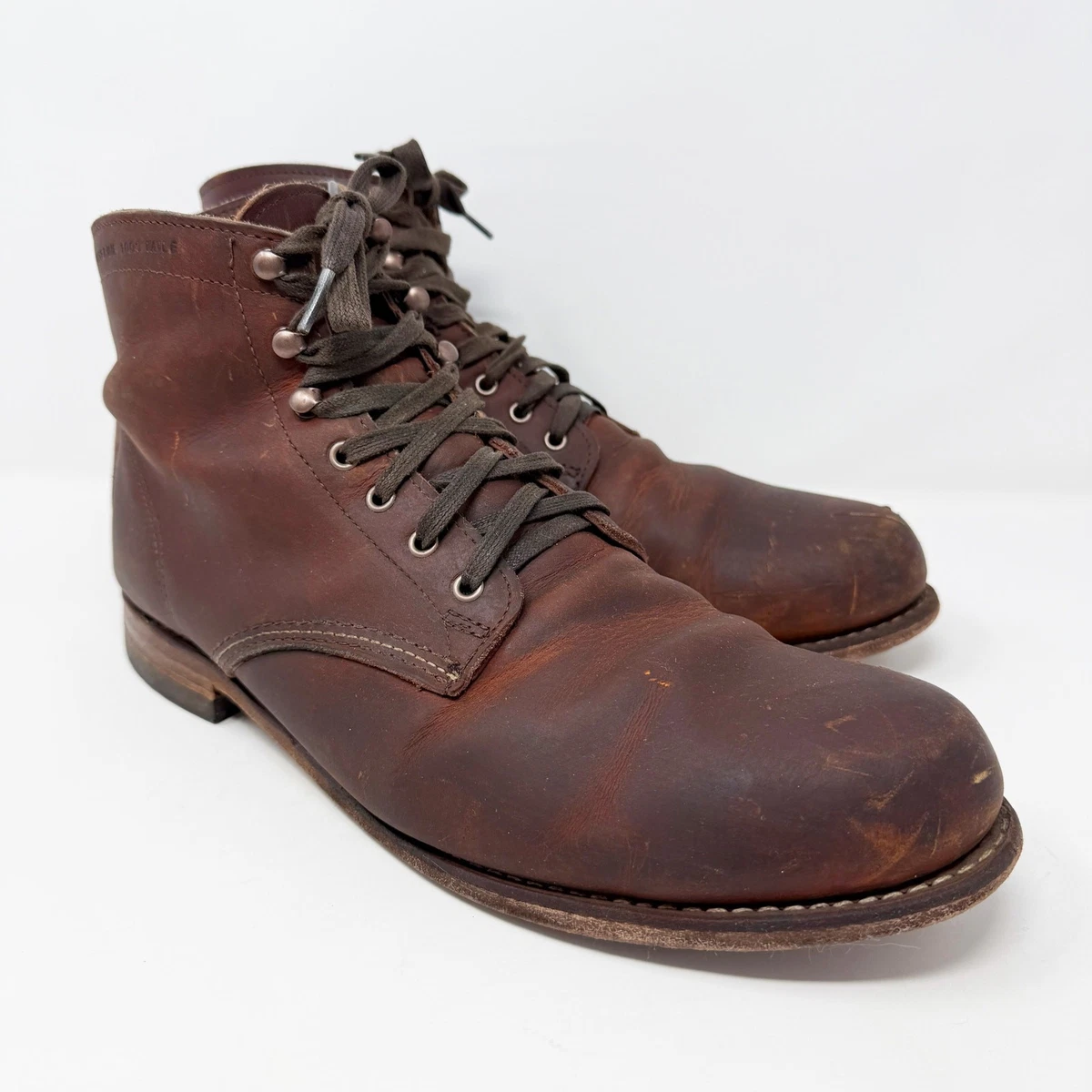 NEW-Wolverine Since 1883-Men-W40141-Brown Chukka leather Shoes.Sz-12M.Indonesia Wolverine Chukka Boots for Men for Sale - Shop New & Used  main image 4