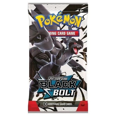 Black Bolt - Scarlet & Violet - Pokemon Non Holo Singles Mint