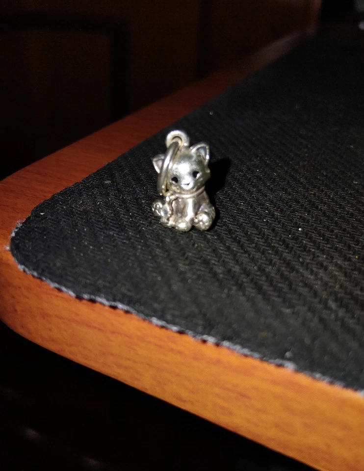 Pandora charm originali lotto gatto maialino cuore best friends - Immagine 3 di 4