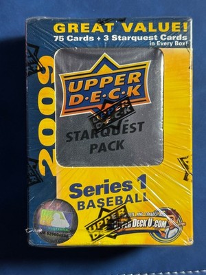 Upper Deck Starquest Pack 2009 Series 1 Baseball
