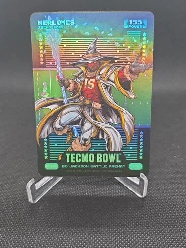 2026 Bo Jackson Battle Arena Tecmo Bowl Merlomes Patrick Mahomes #BF183 Ice Foil