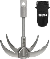 Grappling Hook Folding Claw Multifunctional Stainless Steel Hook