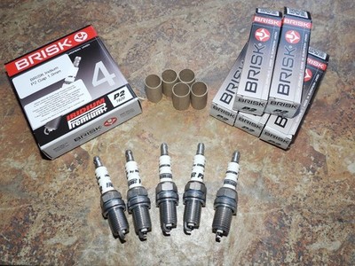 5x BRISK P2 Iridium Spark Plugs fit: Vw Volkswagen Passat - 2.3 - 1996 to 2000