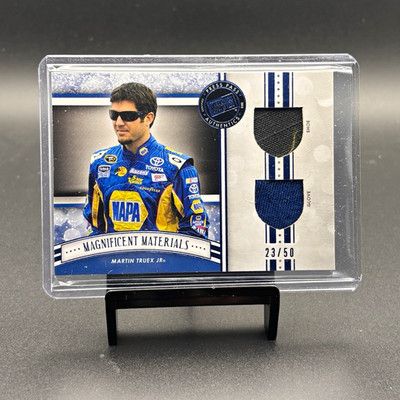 2012 Press Pass #MM-MT Martin Truex Jr. Magnificent Materials Glove Shoe 23/50