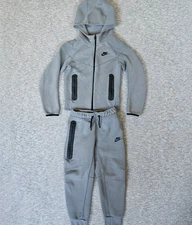 Nike  Sportswear Tech Fleece Kids Setup Gray FJ6023-084/FJ6025-084 Size S