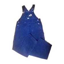 90  s Winnie the Pooh Blue corduroy Vtg Overalls Children  s Size 12