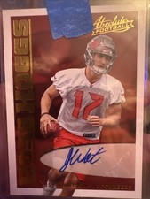 2018 Panini Absolute Boss Hoggs Autographs Justin Watson Auto RC Buccaneers