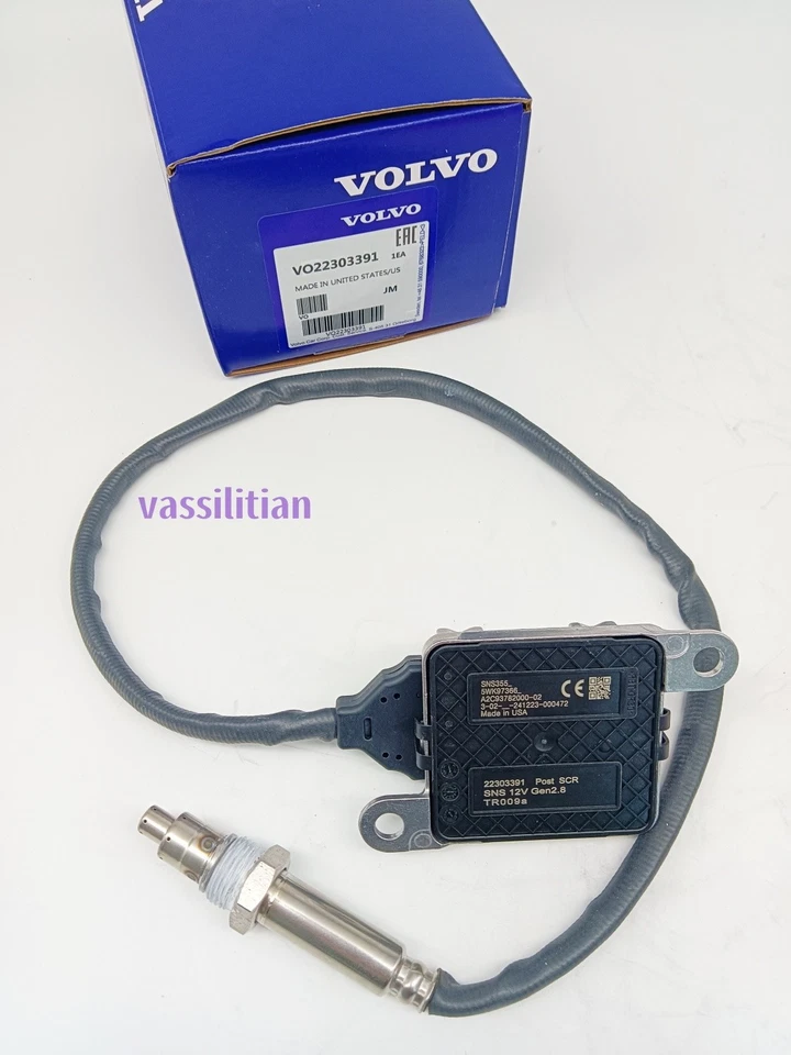 Nitrogen Oxides Nox sensor For Volvo Truck D11/D13/D16 Mack 22303391 NEW Foto 2 de 4