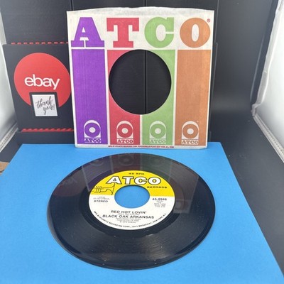 Black Oak Arkansas Jim Dandy / Red Hot Lovin 45 VG++  45 Rpm Vinyl  