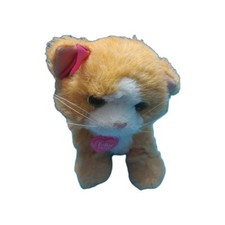 Hasbro FurReal Friends Daisy Kitty Cat Plush Toy Orange 2012 TESTED