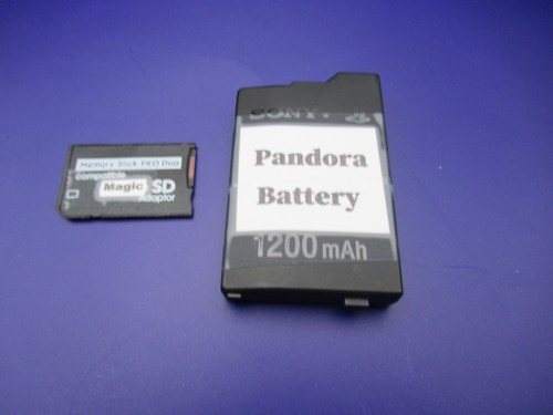 Sony PSP Pandora Battery kit for PSP 2000! Unbricker Tool with Magic Memory Stk