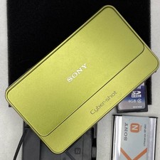 Sony Cybershot DSC-T99 Digital Camera 14.1MP 4x Zoom Battery Green