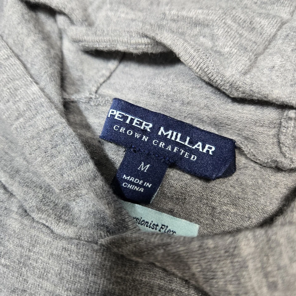 Chaqueta de lana Taylormade artesanal corona M Peter Millar para hombre sudadera con capucha excursionista Foto 4 de 4