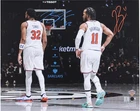 Karl-Anthony Towns and Jalen Brunson New York Knicks Signed 16" x 20" Photograph