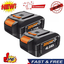 2pack For WORX 20V MAX Extend Lithium Battery 20 Volt WA3520 WA3525 WA3575 WG155