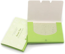 Kissy Miss Green Tea Oil Blotting Sheets for Face,100 Sheets in 1 Pack,Lift Away