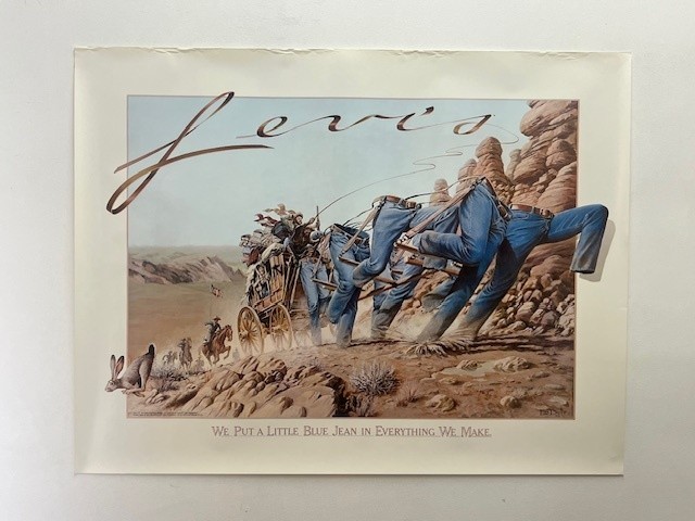 Levi's ポスター Levi's Levi's,リーバイス,1950~60年代,Levi's Vintage Big