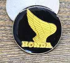 Vintage Honda Wing Logo Lapel Pin Enameled Metal