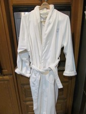 FRETTE UNISEX Velour Terry BATH Robe Shawl Collar XL THE INN AT PERRY CABIN