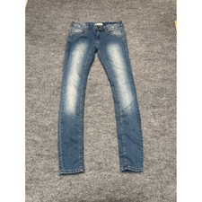 Free People Women Skinny Jeans Size 26 Medium Wash Blue Denim Pants