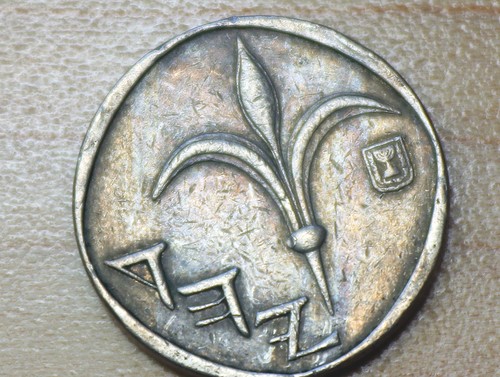 1992 Israel 1 Sheqel Hanukkah KM# 163 - Afbeelding 2 van 2
