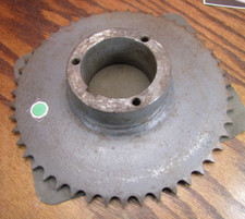 Steel Roller Chain Sprocket 50 5/8in 48 Teeth Q1 Bushing 50Q48