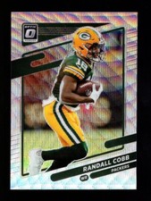 2021 OPTIC PREMIUM BOX SET WAVE PRIZM #102 RANDALL COBB /299 PACKERS QTY