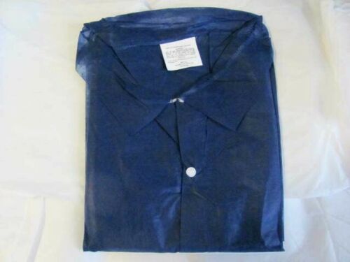 Lot Of 2 Polypropylene Disposable Lab Coat Smock Medical ANSI/SEA 101-1996 5XL - Picture 3 of 4
