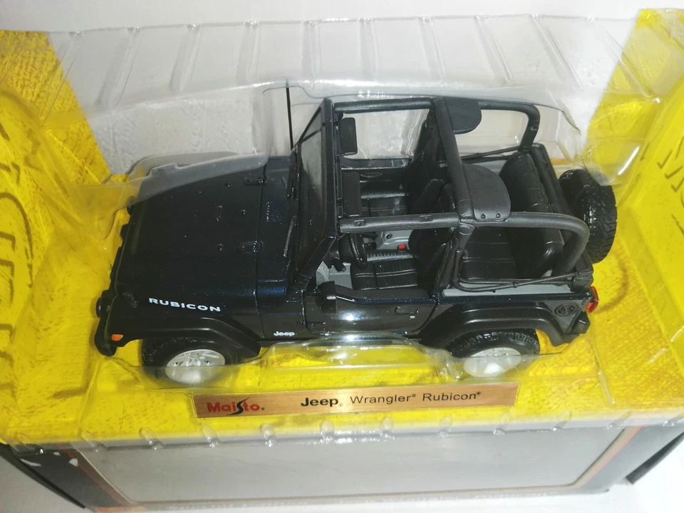 JEEP WRANGLER RUBICON MAISTO SCALA 1/18 - Immagine 2 di 4