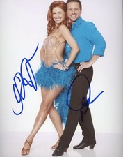 Anna Trebunskaya & Drew Lachey "DWTS" AUTOGRAPHS Signed 8x10 Photo ACOA
