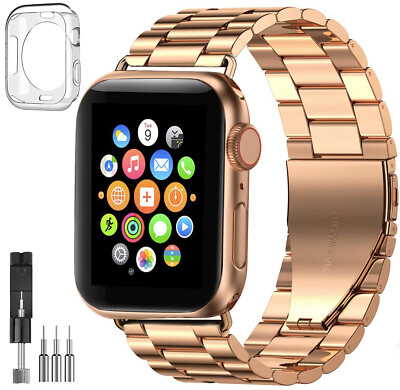 38 40 42 44m Apple iWatch Strap Case For Apple Watch Band Series  SE - Main Image