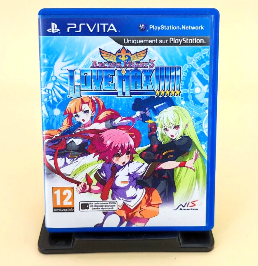 Jeu Sony PS VITA ARCANA HEART 3 LOVE MAX En Très Bon État