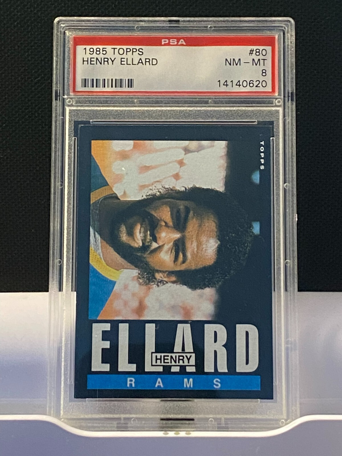 1985 Topps Henry Ellard #80 PSA 8 Rookie RC