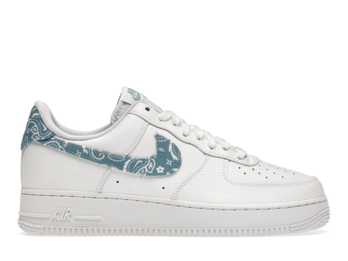 ★ナイキ★ Air Force 1 '07 Essential Paisley DH4406-100 ★ Nike Air Force 1 '07 Essentials Blue Paisley 2021 - DH4406