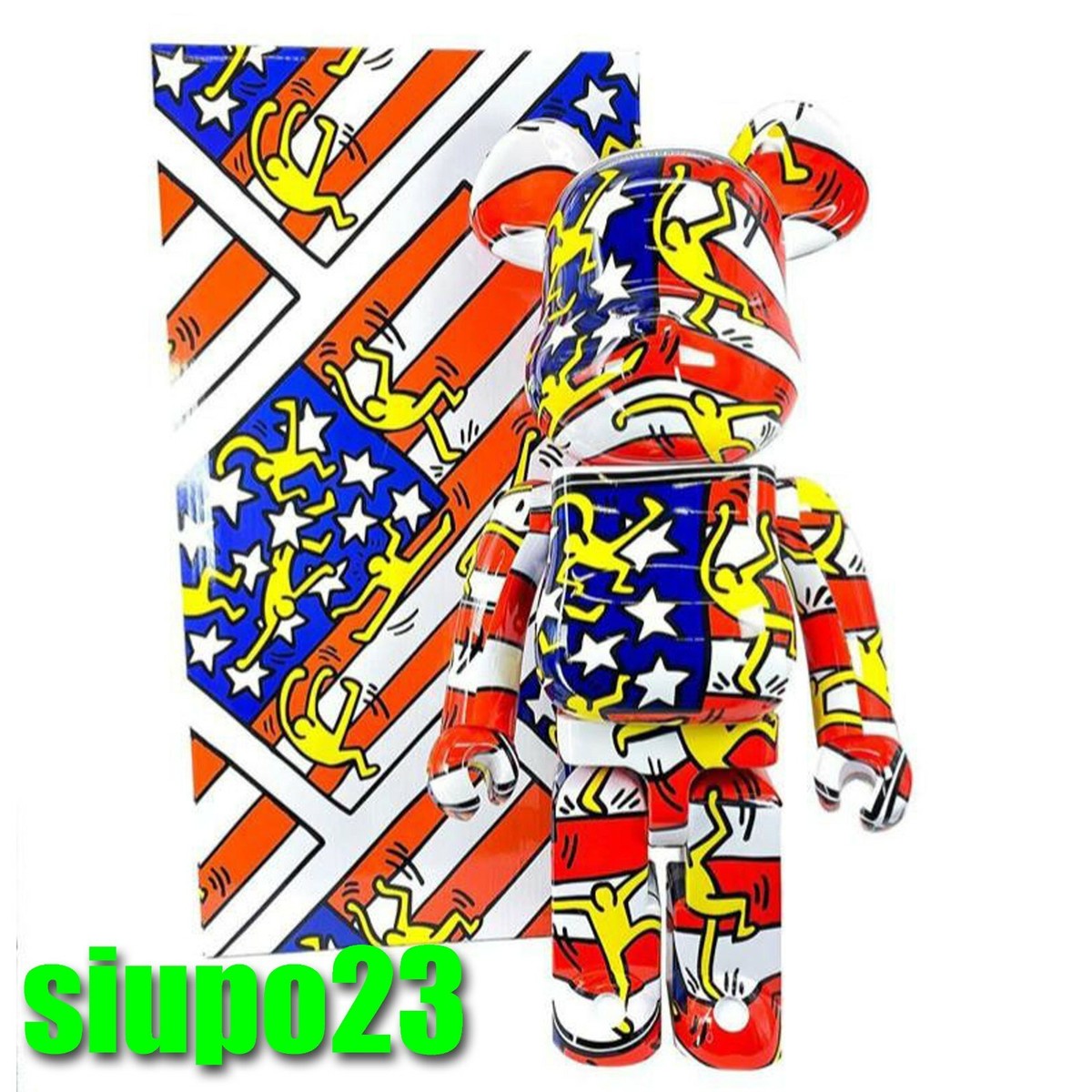 Medicom 1000% Bearbrck ~ Keith Haring #7 2020 DesignerCon