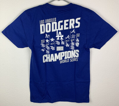 Fanatics Los Angeles Dodgers World Series Champions Shirt Blue